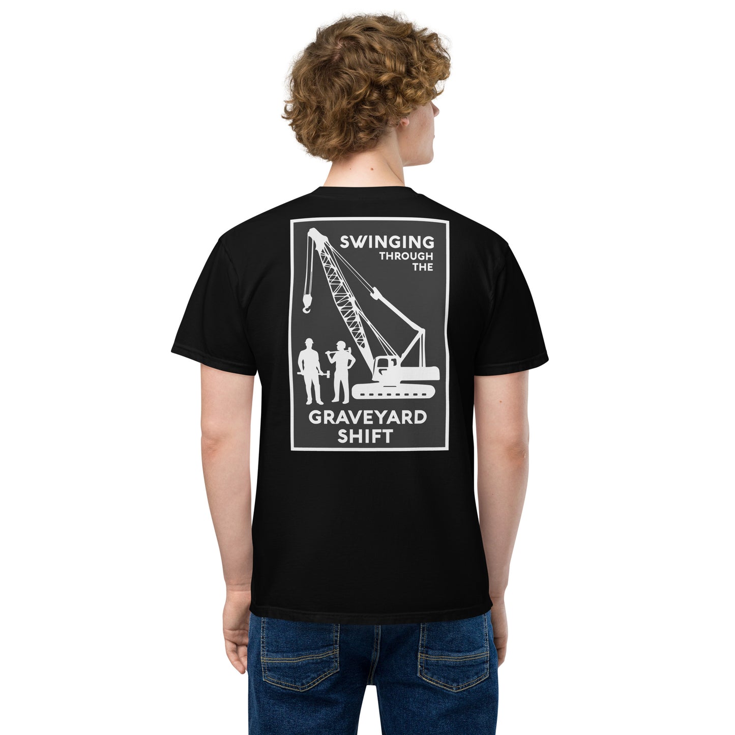 Unisex garment-dyed pocket t-shirt