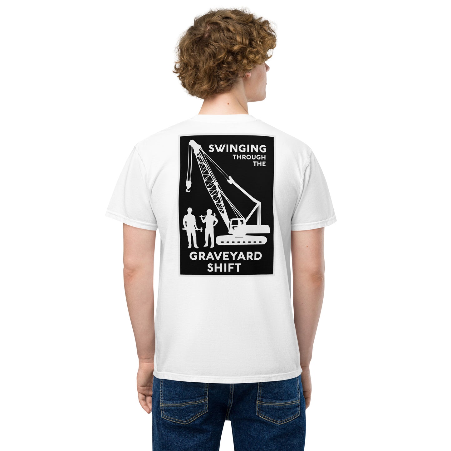 Unisex garment-dyed pocket t-shirt