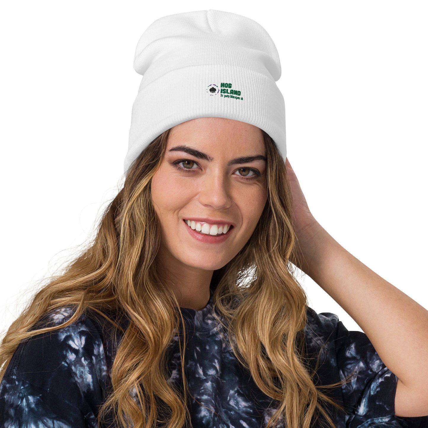Embroidered Beanie
