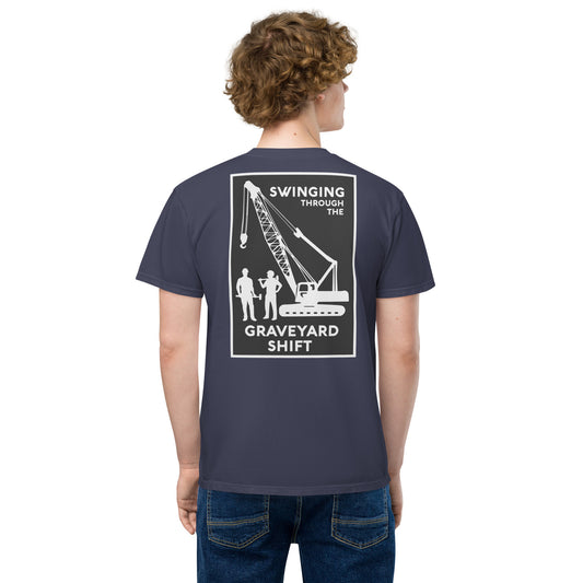 Unisex garment-dyed pocket t-shirt